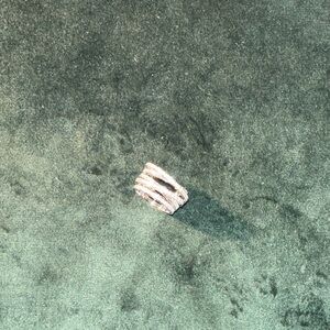 Swarovski Silver Stacked Ring